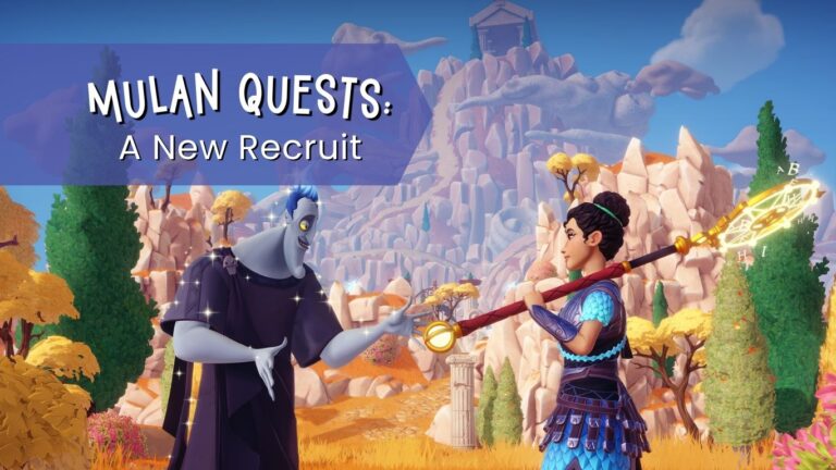 Dreamlight Mulan Quest: A New Recruit