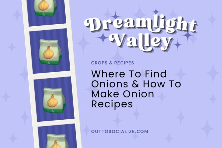 Dreamlight Valley Onion