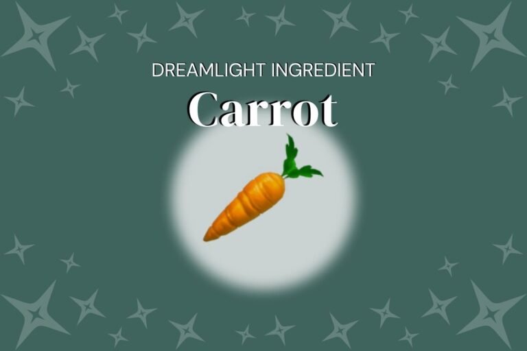 Dreamlight Ingredients: Carrot
