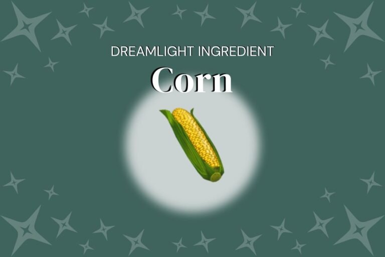 Dreamlight Corn: Cooking, Crafting Recipes & Quests
