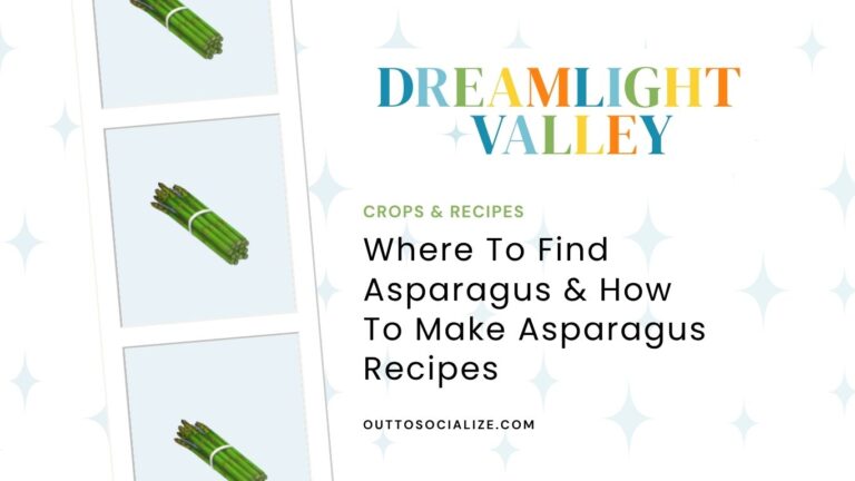 Dreamlight Vegetables: Asparagus