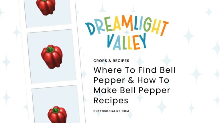 Dreamlight Vegetables: Bell Pepper