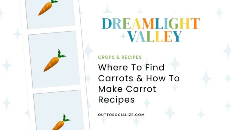 Dreamlight Vegetables: Carrot