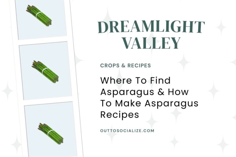 Dreamlight Vegetables: Asparagus