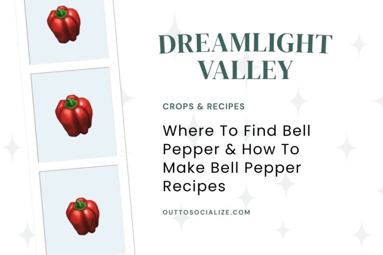 Dreamlight Vegetables: Bell Pepper