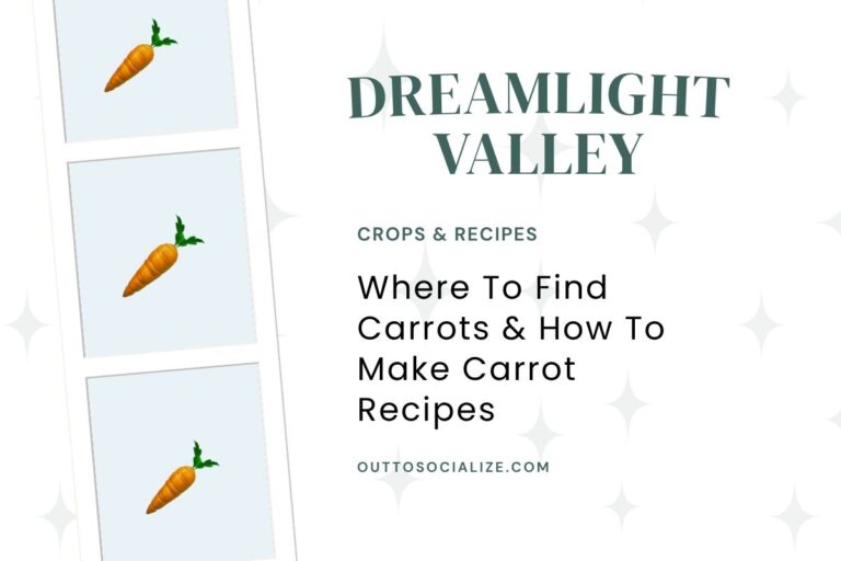 Dreamlight Vegetables: Carrot