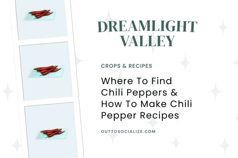 Dreamlight Vegetables: Chili Pepper