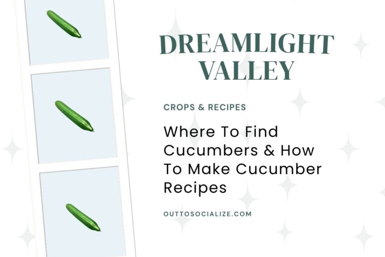 Dreamlight Vegetables: Cucumber