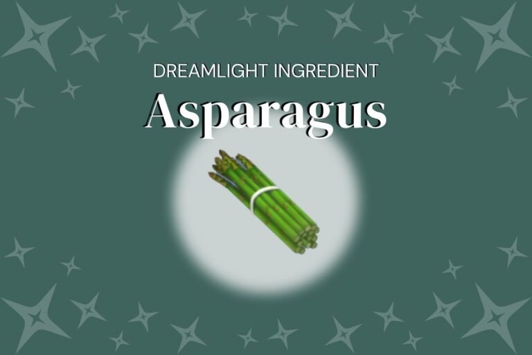 Dreamlight Ingredients: Asparagus