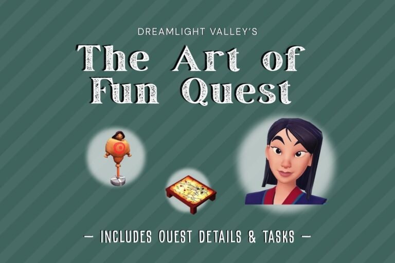 Dreamlight The Art of Fun Quest