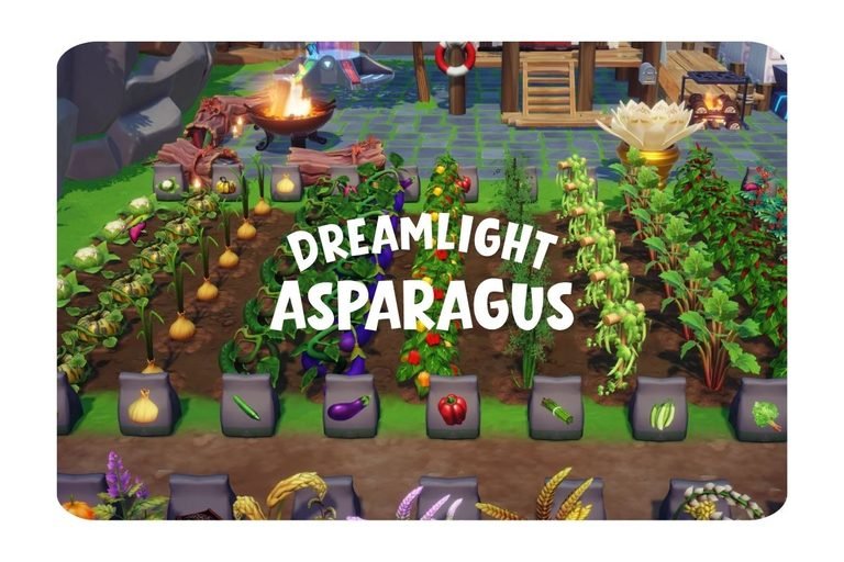 Dreamlight Asparagus Recipes and Quests