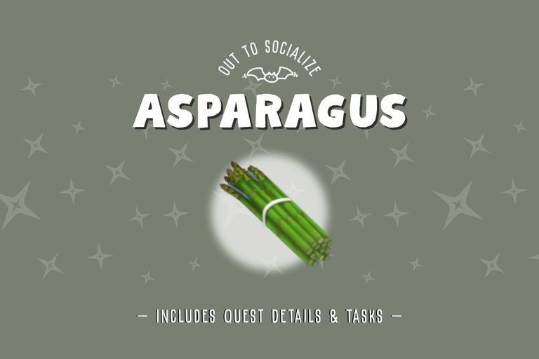 Dreamlight Asparagus Recipes & Quests