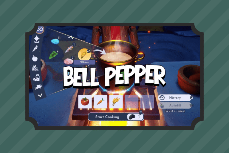 Dreamlight Bell Pepper Recipes & Quests