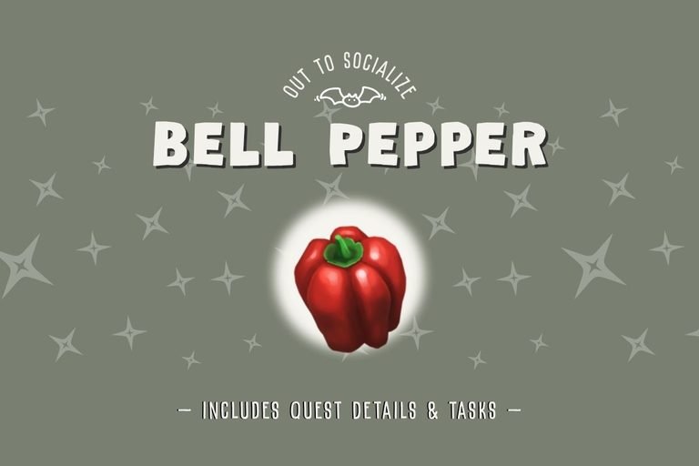 Dreamlight Bell Pepper Recipes & Quests