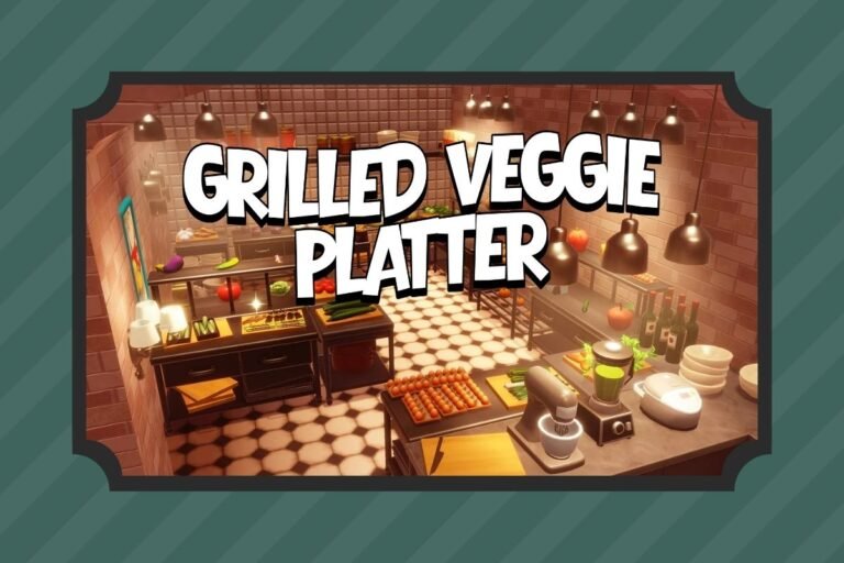 Dreamlight Grilled Veggie Platter Recipe