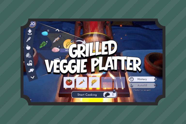 Dreamlight Grilled Veggie Platter Recipe