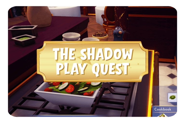 The Shadow Play Quest: Recipes & Tasks
