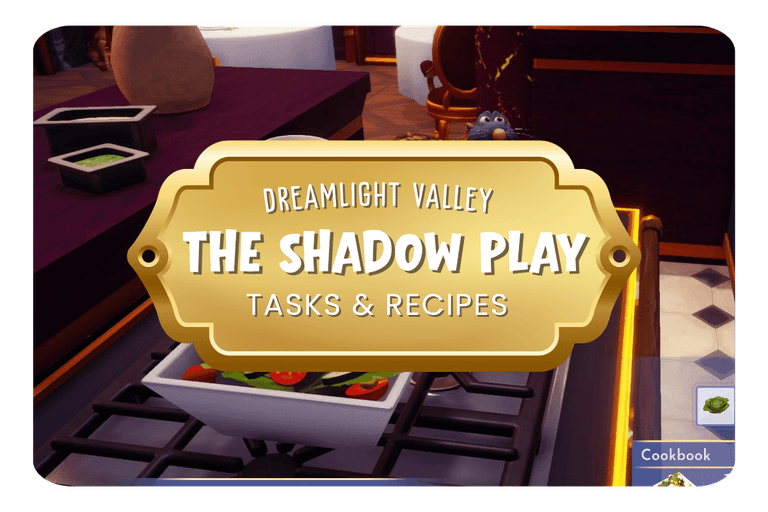 The Shadow Play Quest: Recipes & Tasks